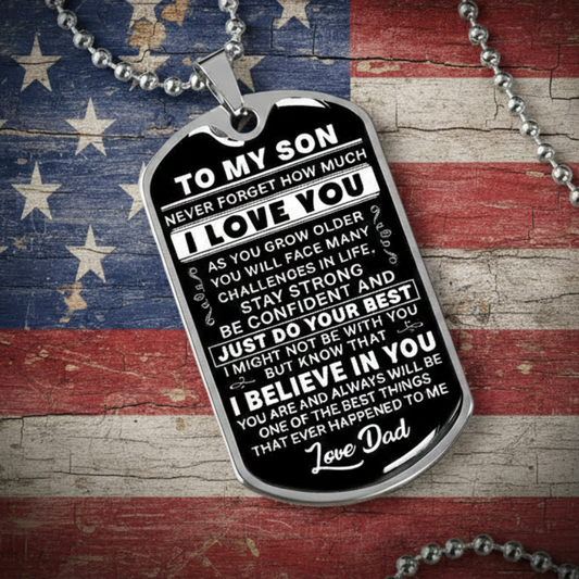 Son - As You Grow Older - Love Dad - INCLUDES FREE SHIPPING