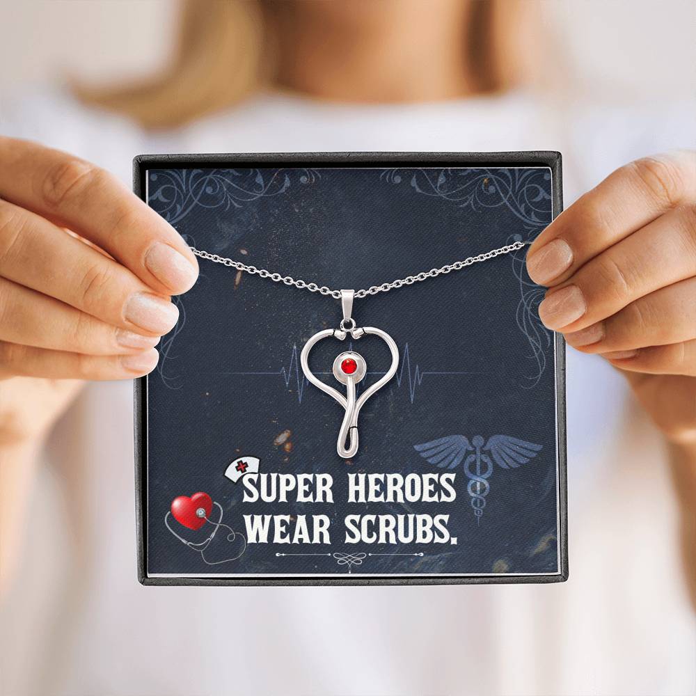 Nurse - Super Heroes Wear Scrubs