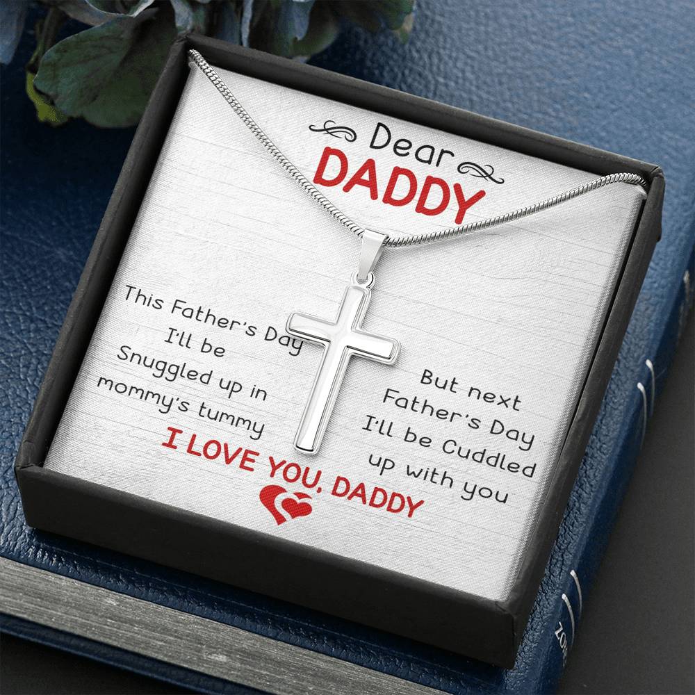 Dad - Snuggled Up In Mommy's Tummy - Father's Day