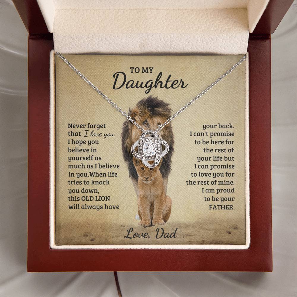 Daughter - Never Forget I Love You - Love Dad - INCLUDES FREE SHIPPING