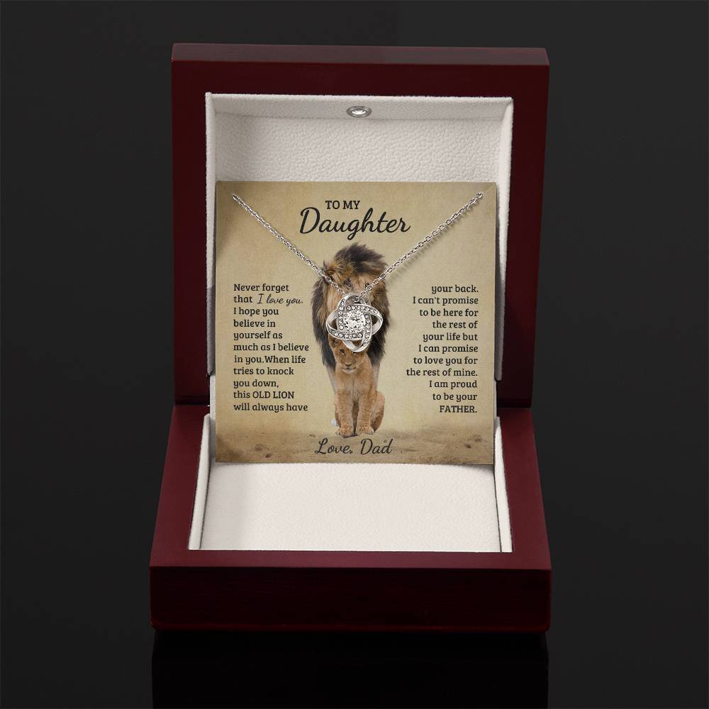 Daughter - Never Forget I Love You - Love Dad - INCLUDES FREE SHIPPING