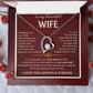 To My Beautiful Wife - Forever Love Necklace