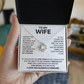 To My Wife - I Love You Always & Forever - Love Knot Necklace - INCLUDES FREE SHIPPING