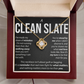 A Clean Slate - Love Knot Necklace - FREE SHIPPING INCLUDING