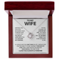 To My Wife - I Love You Always & Forever - Love Knot Necklace - INCLUDES FREE SHIPPING