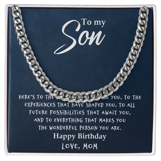 Son - Everything - Cuban Link Chain