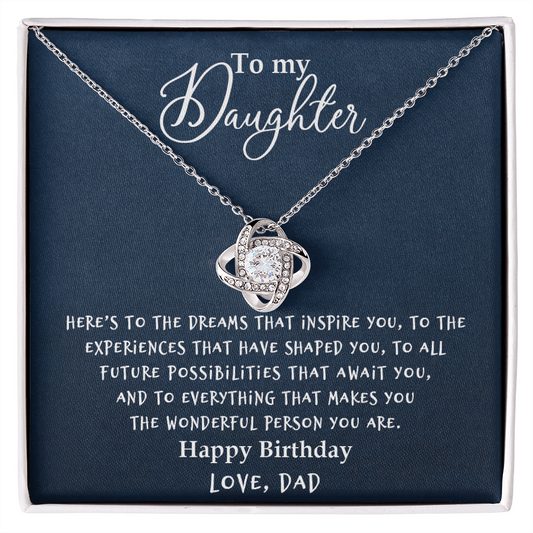 Daughter - Experiences - Love Knot Necklace