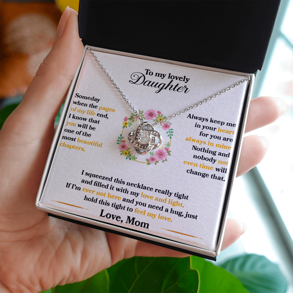 Daughter - Always Keep Me In Your Heart - Love Mom - INCLUDES FREE SHIPPING