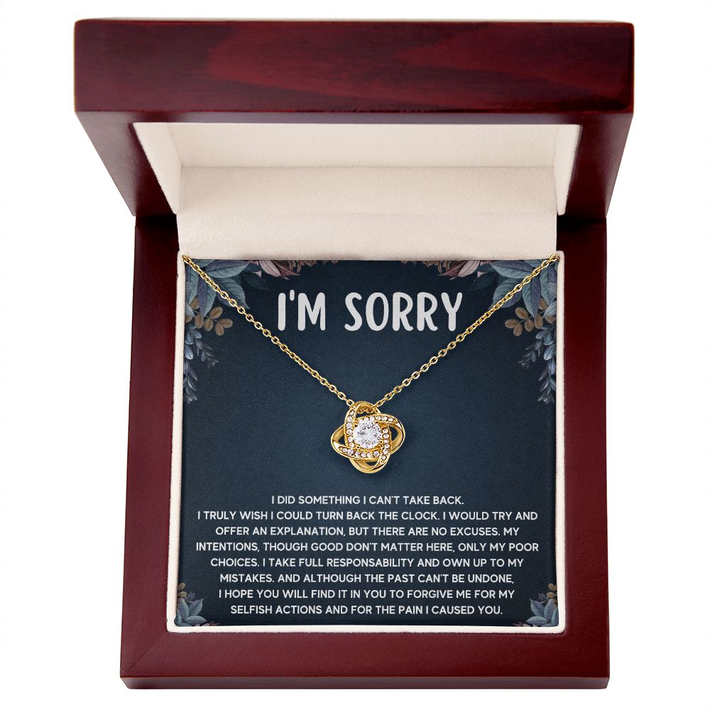 apology gifts for her please forgive me i love you necklace i'm sorry gifts for her sorry card for her gf gifts jewelry box for girlfriend