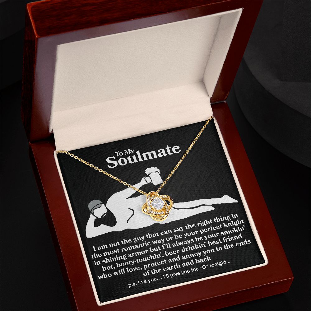 Soulmate - I Am Not The Guy - Love Knot Necklace