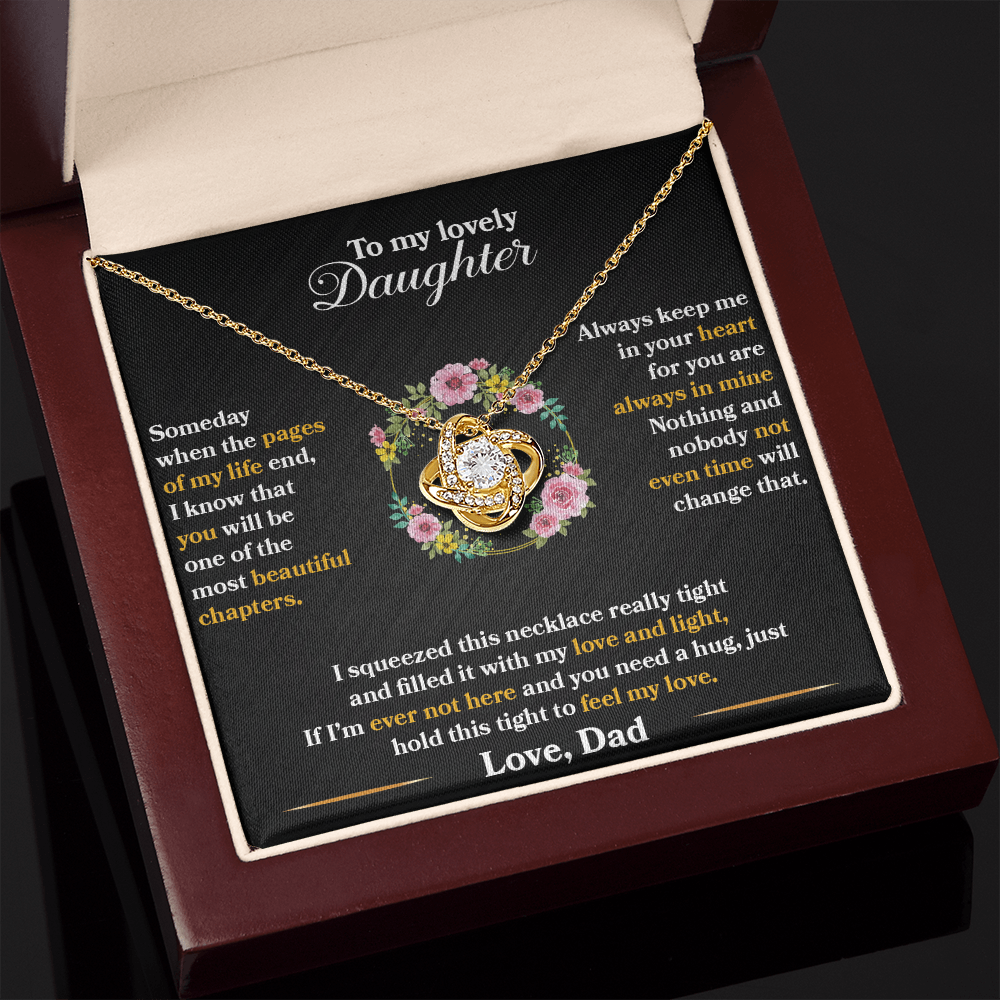 Daughter - Always Keep Me In Your Heart - Love Dad - INCLUDES FREE SHIPPING