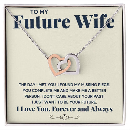 promise necklace for her fiance gifts for her necklaces for couples love necklace soulmate jewelry future wife necklace womens jewelry