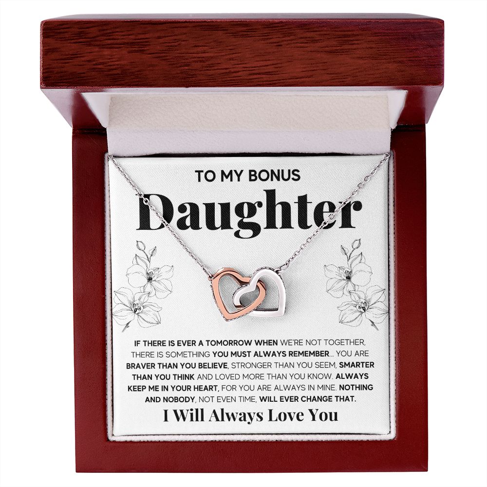 Bonus Daughter Gifts From Stepdad Stepmom Like A Daughter To Me Jewelry daughter in law necklace gift for daughter in law