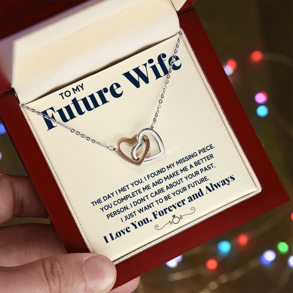 promise necklace for her fiance gifts for her necklaces for couples love necklace soulmate jewelry future wife necklace womens jewelry