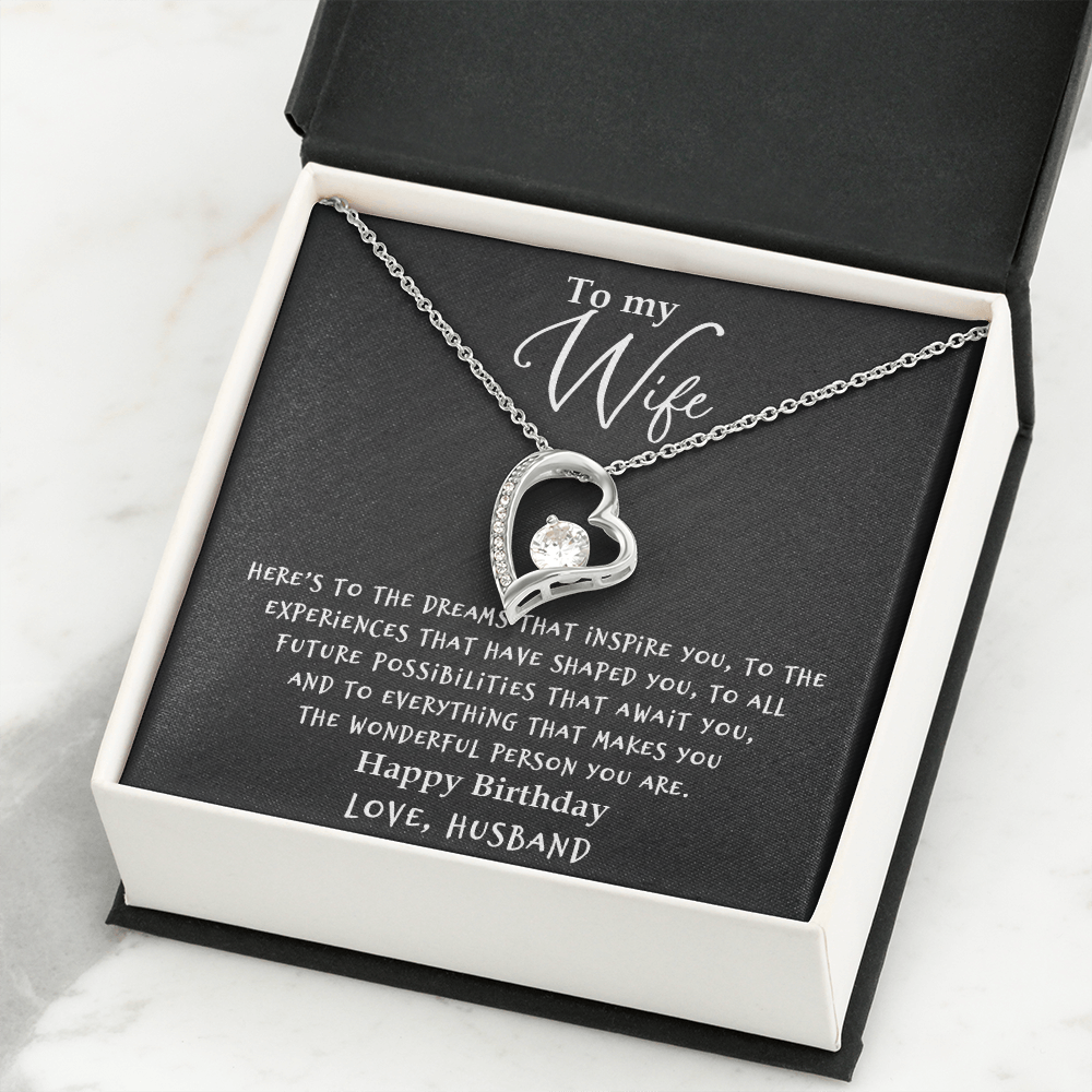 Wife - Wonderful - Forever Love Necklace