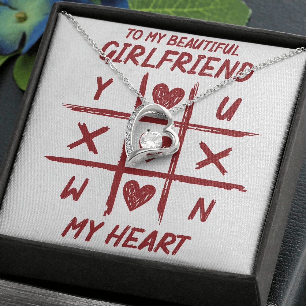 To My Beautiful Girlfriend - Forever Love Necklace
