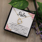 birthday gift for sister from sister little sister gifts jewelry sisters present sister necklace gifts from sister gifts for women