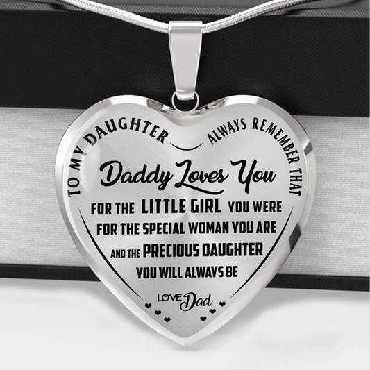 Daddy Loves You - For The Special Woman You Are